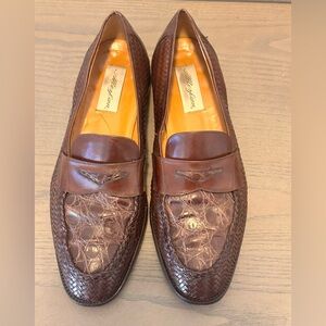 MEZLAN‎ Crocodile Men's Loafers 13
